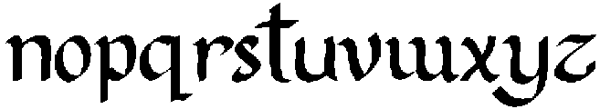 IT Azayrah Deco Regular otf (400) Font LOWERCASE