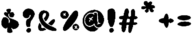 IT Bavolen Regular otf (400) Font OTHER CHARS