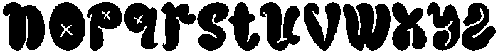 IT Bavolen Regular otf (400) Font LOWERCASE