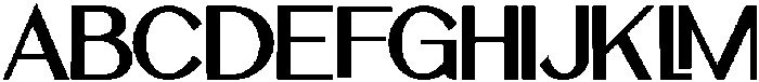 IT Belloria Bold otf (700) Font UPPERCASE
