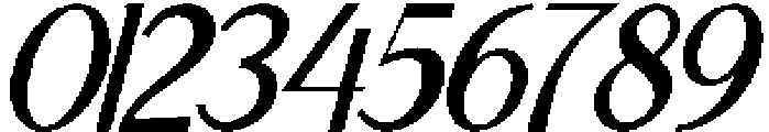 IT Belloria Italic otf (400) Font OTHER CHARS