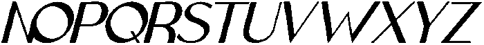 IT Belloria Medium Italic otf (500) Font UPPERCASE