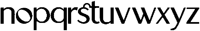 IT Belloria Medium otf (500) Font LOWERCASE