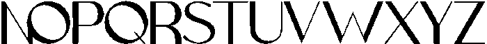 IT Belloria Regular otf (400) Font UPPERCASE