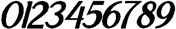 IT Belloria Semi Bold Italic otf (600) Font OTHER CHARS