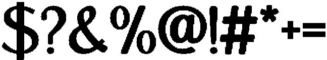 IT Belloria Semi Bold otf (600) Font OTHER CHARS