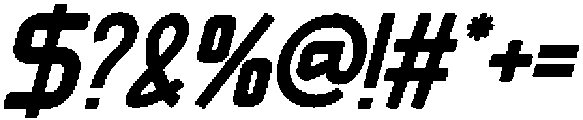 IT Bistoxa Italic otf (400) Font OTHER CHARS
