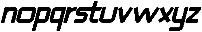 IT Bistoxa Italic otf (400) Font LOWERCASE