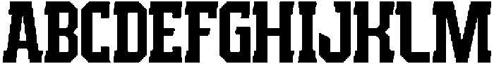 IT Blastorn Regular otf (400) Font UPPERCASE