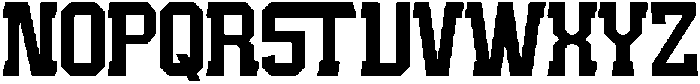 IT Blastorn Regular otf (400) Font UPPERCASE