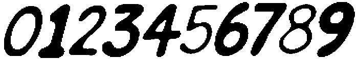 IT Booflin Italic otf (400) Font OTHER CHARS