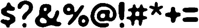IT Booflin Regular otf (400) Font OTHER CHARS