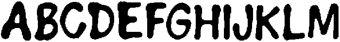 IT Booflin Regular otf (400) Font UPPERCASE