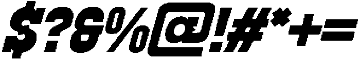 IT Braxloft Italic otf (400) Font OTHER CHARS