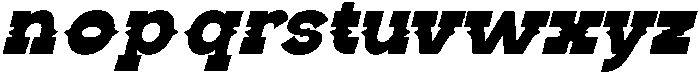 IT Braxloft Italic otf (400) Font LOWERCASE