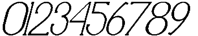 IT CAROVERA Italic otf (400) Font OTHER CHARS