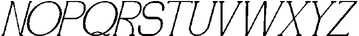 IT CAROVERA Italic otf (400) Font UPPERCASE