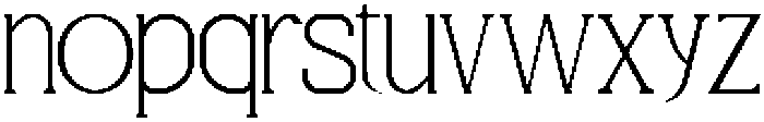 IT CAROVERA Regular otf (400) Font LOWERCASE