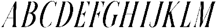 IT Calixon Italic otf (400) Font UPPERCASE