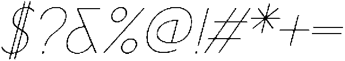 IT Delvion Italic otf (400) Font OTHER CHARS