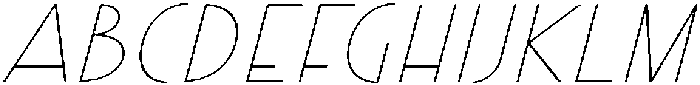 IT Delvion Italic otf (400) Font UPPERCASE