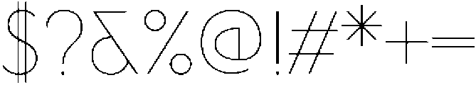 IT Delvion Regular otf (400) Font OTHER CHARS