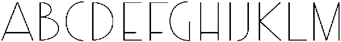 IT Delvion Regular otf (400) Font UPPERCASE
