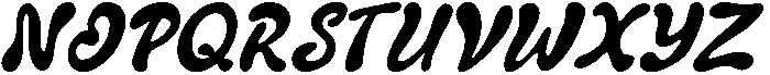 IT Etta Melody Italic otf (400) Font UPPERCASE
