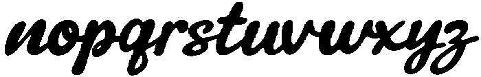 IT Etta Melody Italic otf (400) Font LOWERCASE