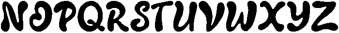 IT Etta Melody Regular otf (400) Font UPPERCASE
