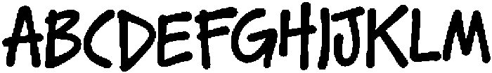 IT Graflo Regular otf (400) Font UPPERCASE