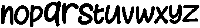IT Graflo Regular otf (400) Font LOWERCASE