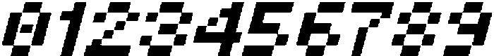 IT Gridbit Italic otf (400) Font OTHER CHARS