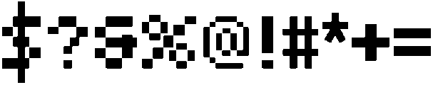 IT Gridbit Regular otf (400) Font OTHER CHARS