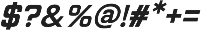 IT Horix Italic otf (400) Font OTHER CHARS