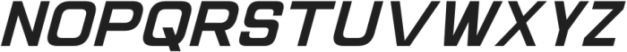 IT Horix Italic otf (400) Font UPPERCASE