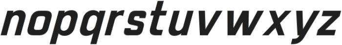 IT Horix Italic otf (400) Font LOWERCASE