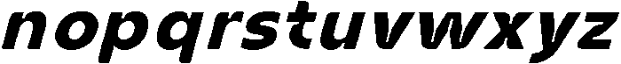 IT Inktura Italic otf (400) Font LOWERCASE