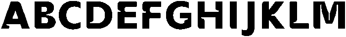 IT Inktura Regular otf (400) Font UPPERCASE