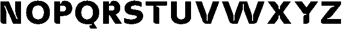 IT Inktura Regular otf (400) Font UPPERCASE