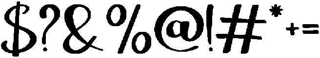 IT Jalvionah Italic otf (400) Font OTHER CHARS
