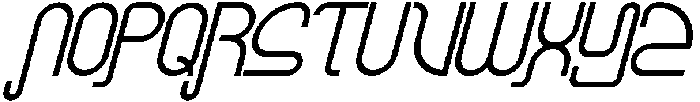 IT Khangiral Italic otf (400) Font UPPERCASE