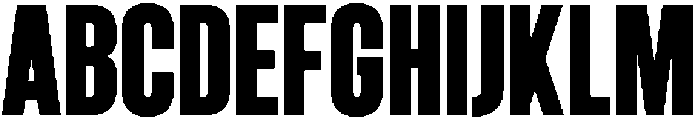 IT Kroxen Black otf (900) Font UPPERCASE