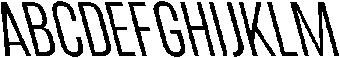 IT Kroxen Left otf (400) Font UPPERCASE