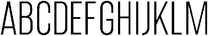IT Kroxen Light otf (300) Font UPPERCASE