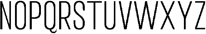 IT Kroxen Light otf (300) Font UPPERCASE