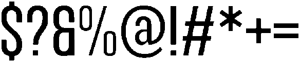 IT Kroxen Medium otf (500) Font OTHER CHARS