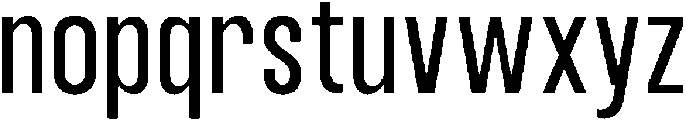 IT Kroxen Medium otf (500) Font LOWERCASE