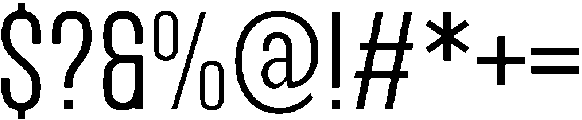 IT Kroxen Regular otf (400) Font OTHER CHARS