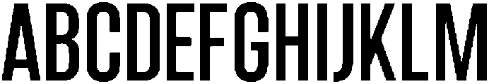 IT Kroxen Semi Bold otf (600) Font UPPERCASE